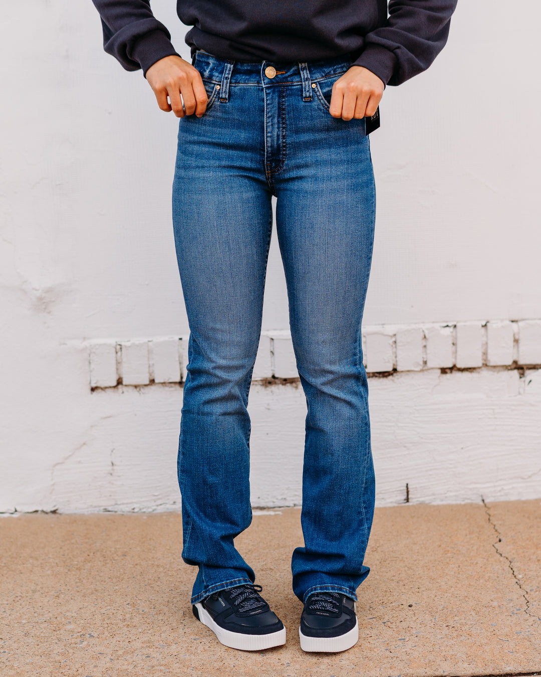 Kut: Natalie High Rise Bootcut Interactive - The Vogue Boutique