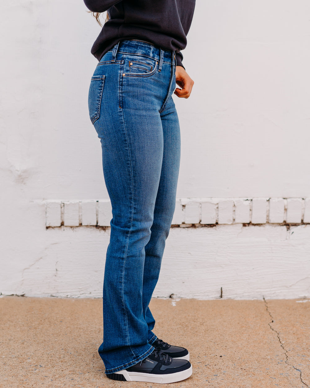 Kut: Natalie High Rise Bootcut Interactive - The Vogue Boutique