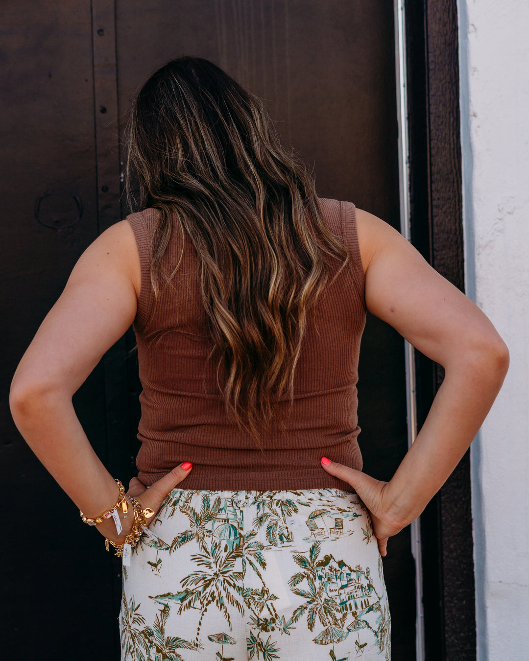 Z Supply: Leisurely Tank in Palo Santo - The Vogue Boutique