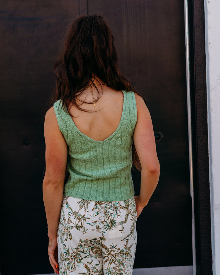 Z Supply: Acadia Sweater Tank in Sprout - The Vogue Boutique