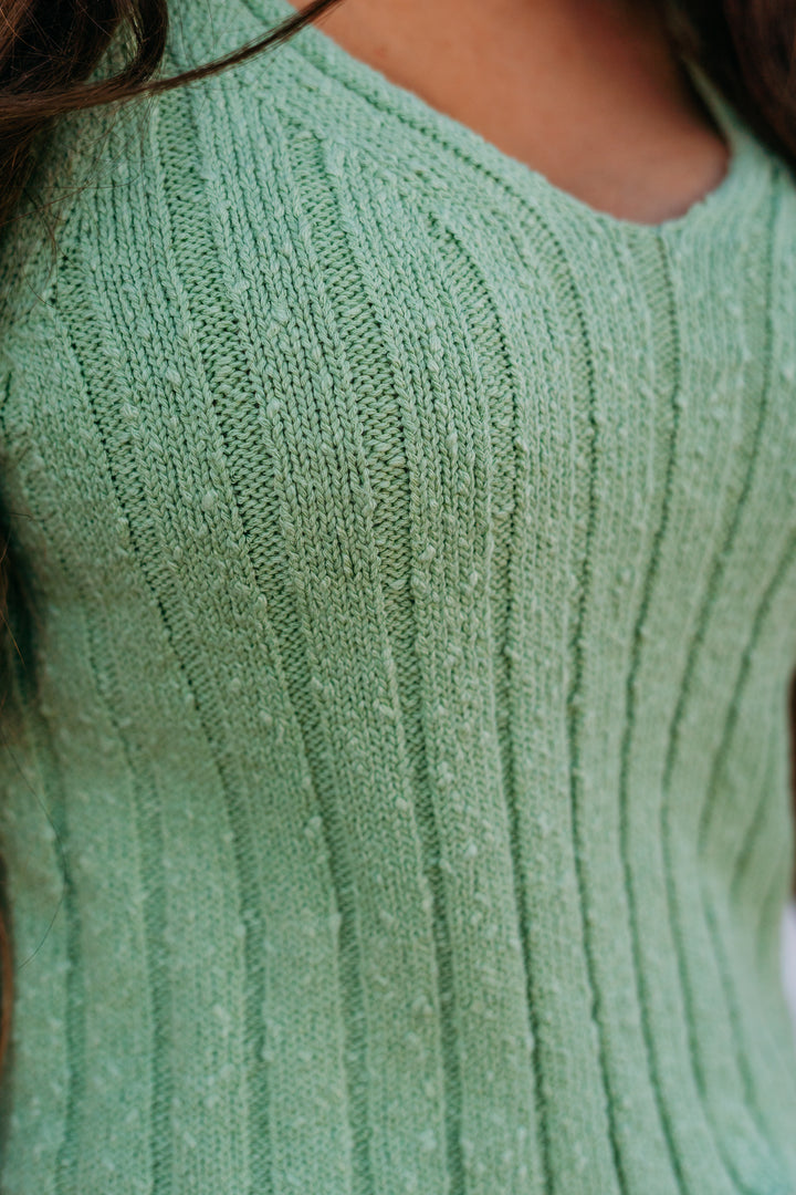 Z Supply: Acadia Sweater Tank in Sprout - The Vogue Boutique
