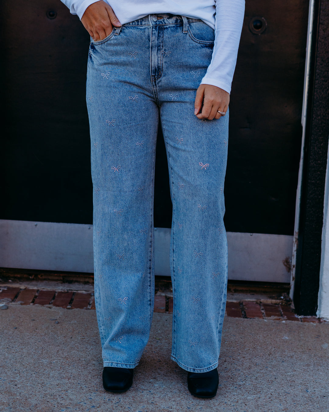 Daze: 1999 Jeans Slouch 90's Fit in Lovers Knot (D00017220DC) - The Vogue Boutique