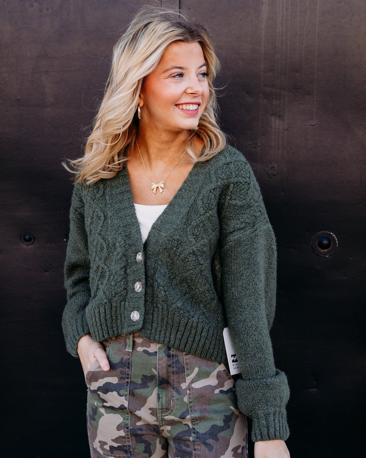 Billabong: August Cardigan in Canteen (BL000943W)