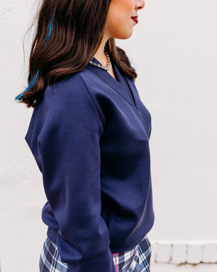 Smith And Quinn: Candace Pullover in Navy (12100)