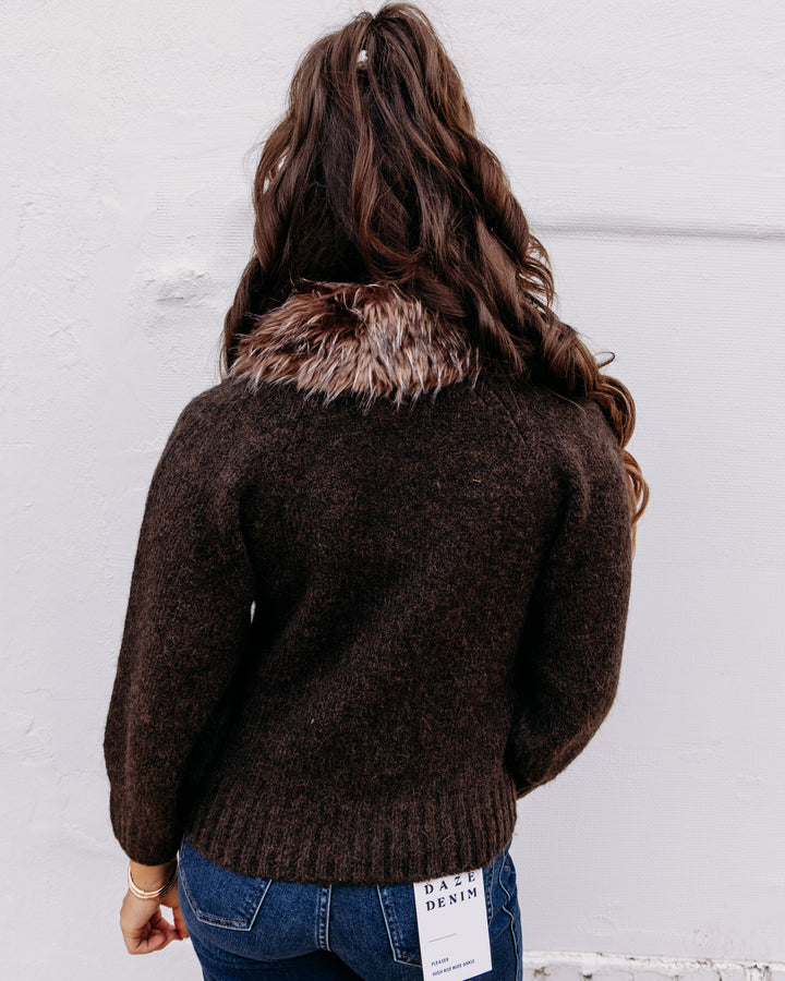 Steve Madden: Odessa Sweater in Dark Espresso (SC11470)