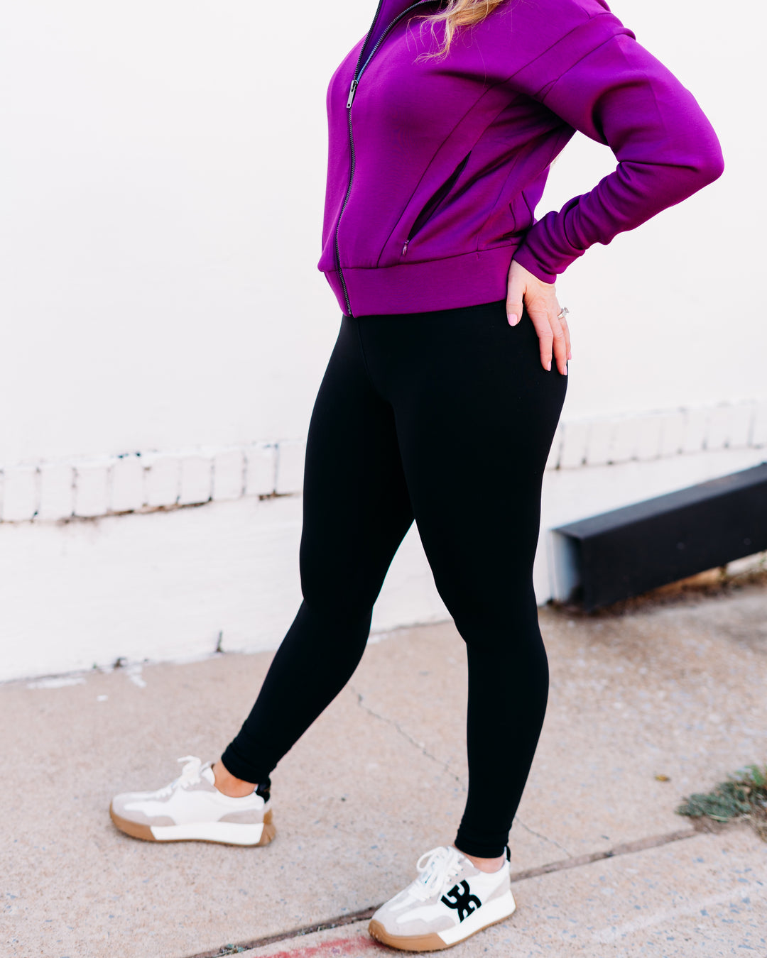 Glyder: High Waist Black Pure Leggings - The Vogue Boutique