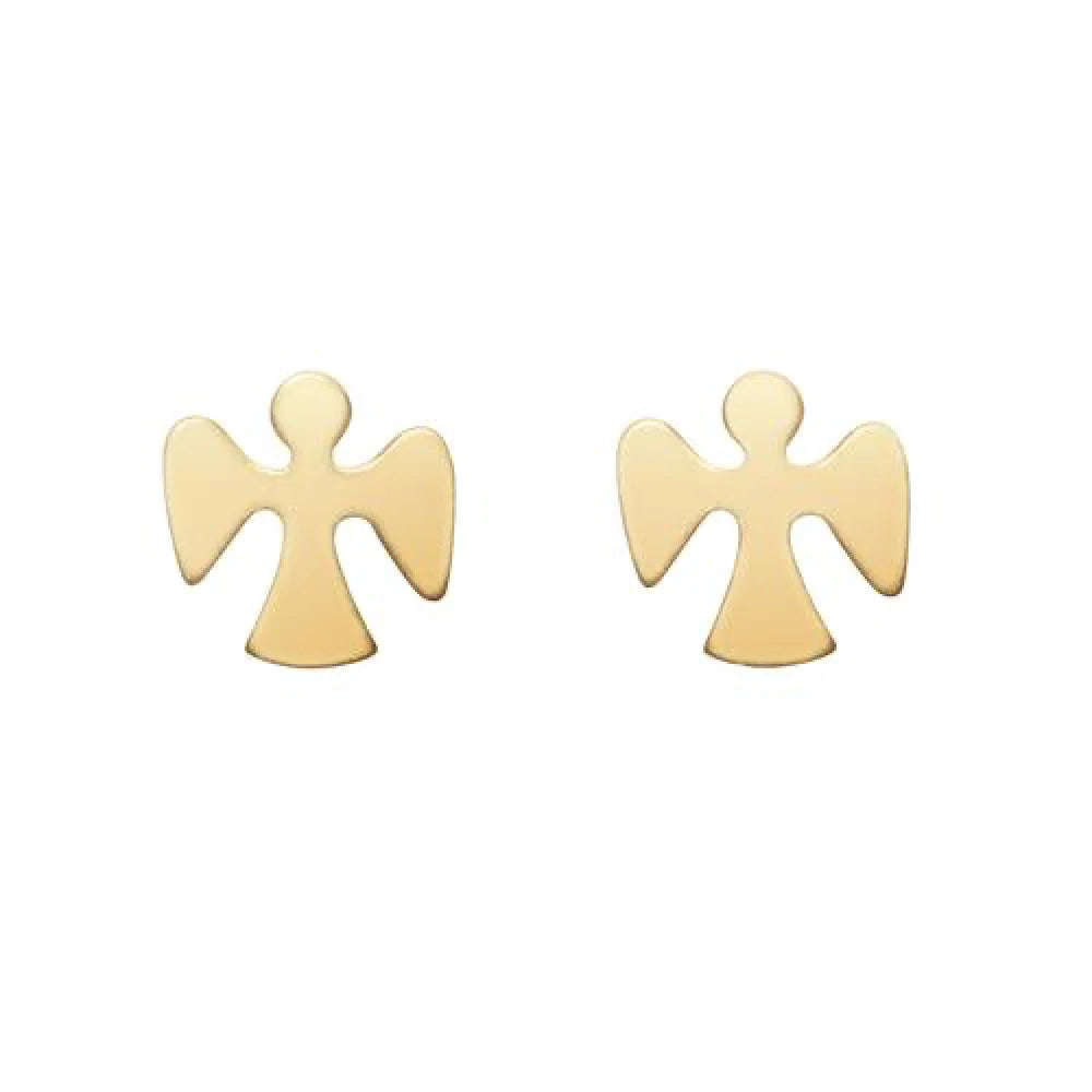 Enewton: Guardian Angel Stud Earrings in Gold