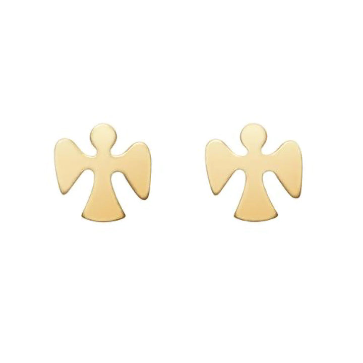 Enewton: Guardian Angel Stud Earrings in Gold