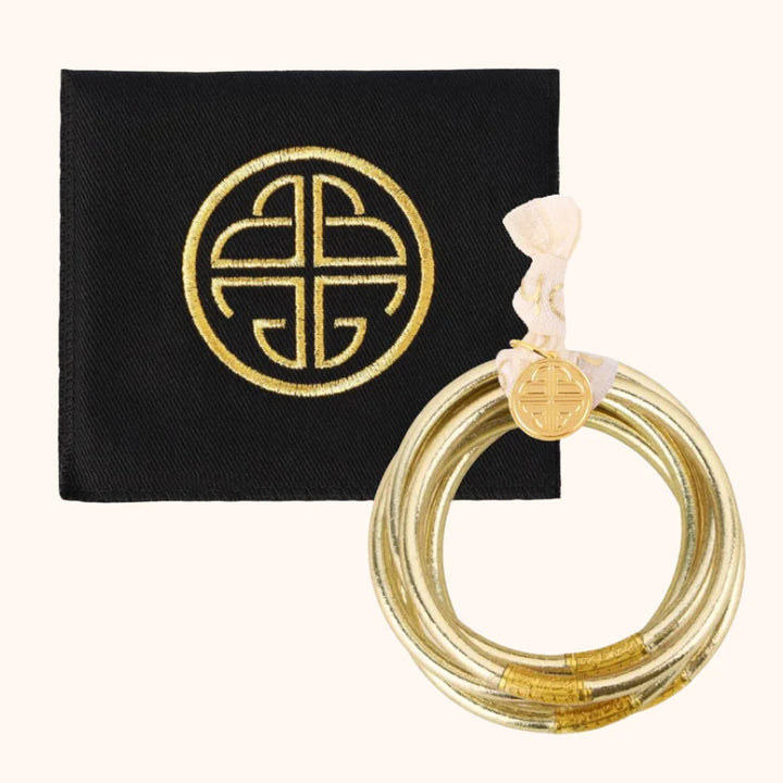 Budha Girl: All Weather Bangles Set of 6 in Etoile