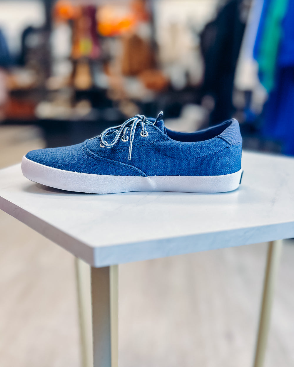 Sperry: Big Kid's Spinnaker Washable Sneaker - Navy - The Vogue Boutique