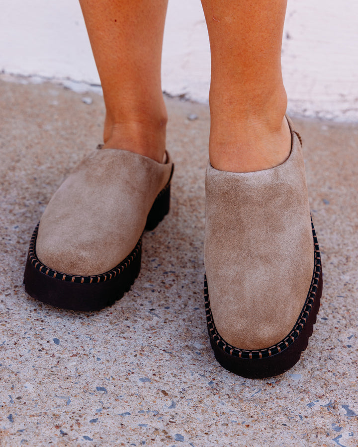 UGG: Uptowner Mule in Light Bronze