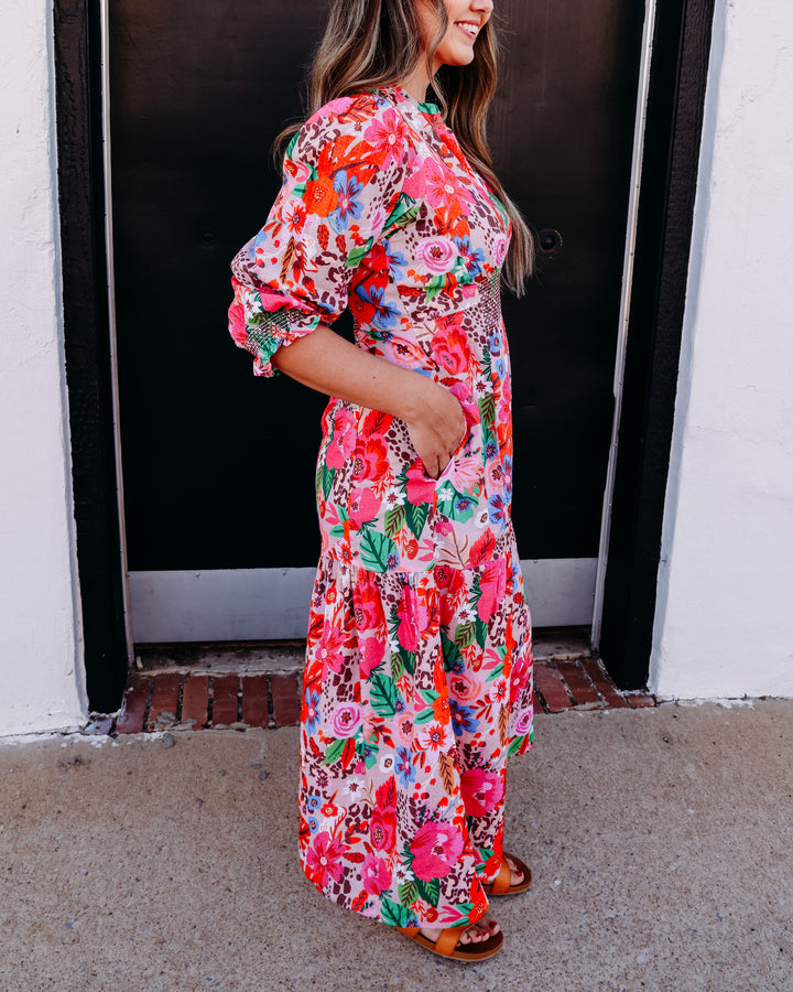 Ivy Jane: Colorful Dress in Pink (72682)