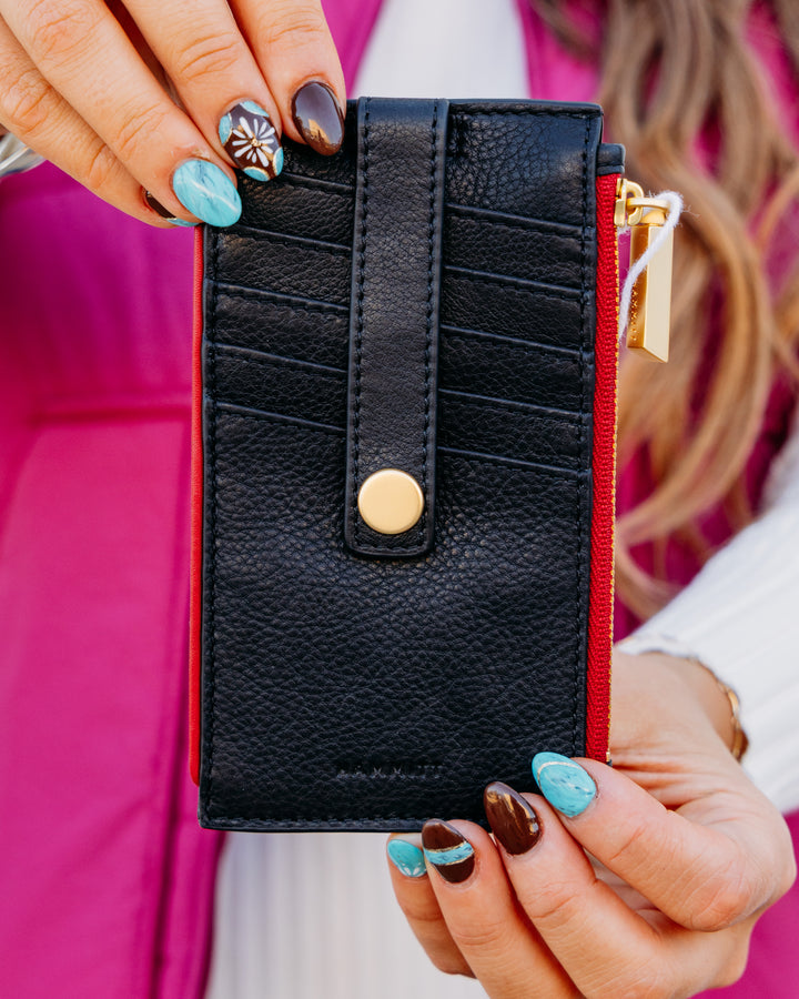 Hammitt: 210 west in Black/Brushed Gold (11048)