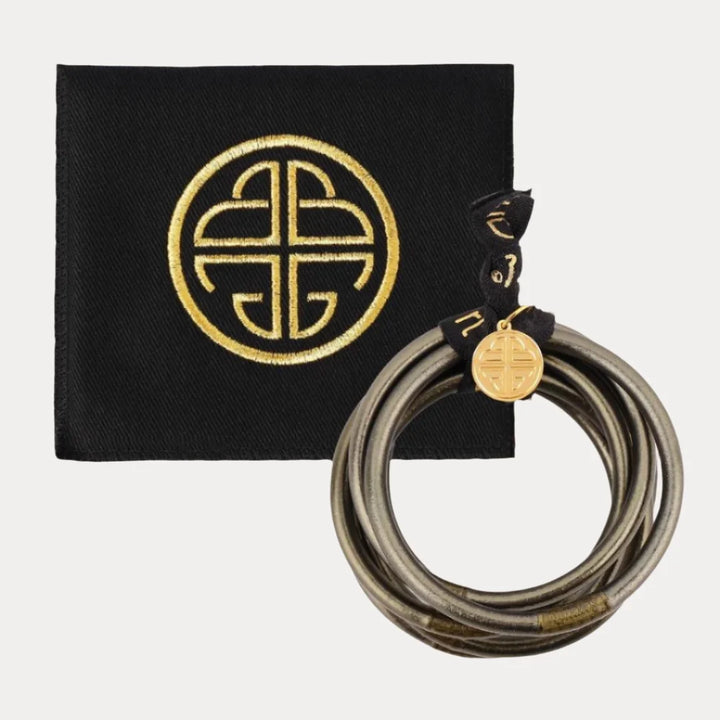 BuDha Gil: Flint All Weather Bangles, Set of 6