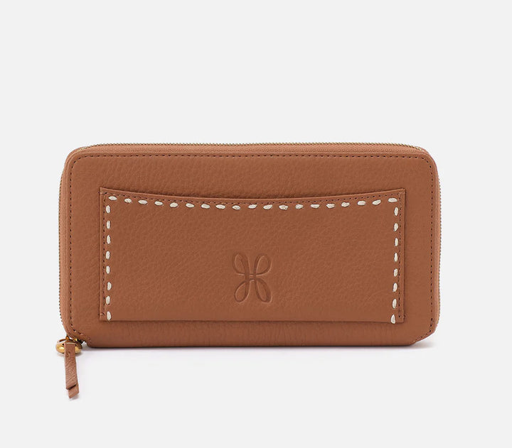 Hobo: Hart Large Wallet in Warm Honey