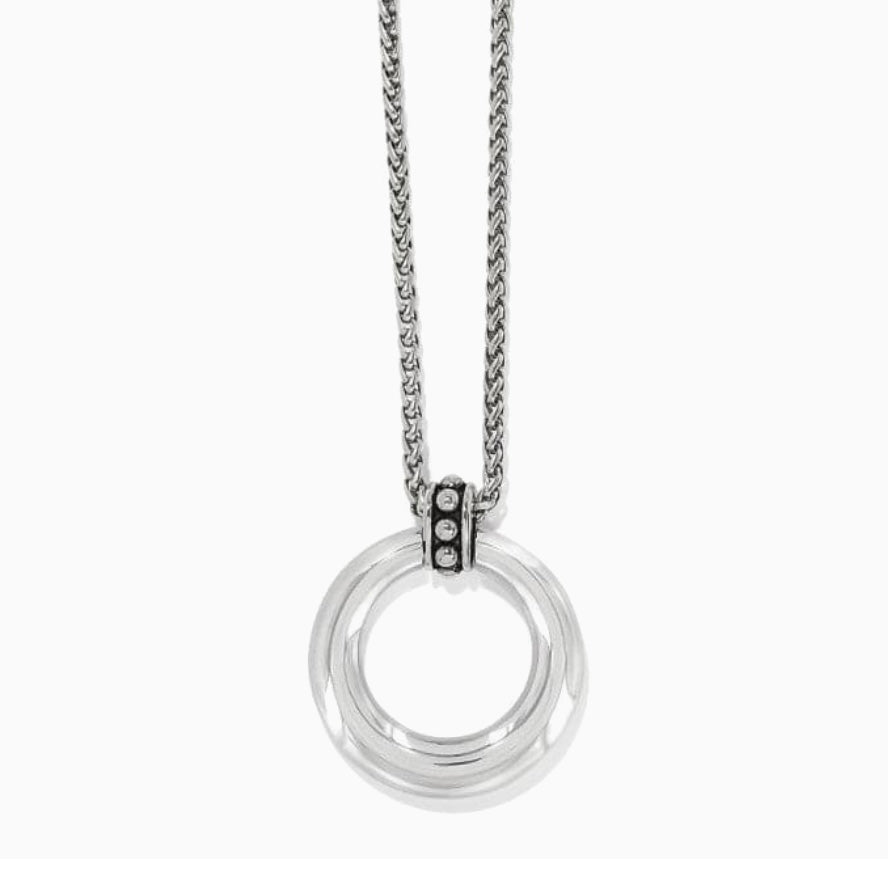 Brighton: Pretty Tough Stud Large Circle Necklace - JM7547 - The Vogue Boutique