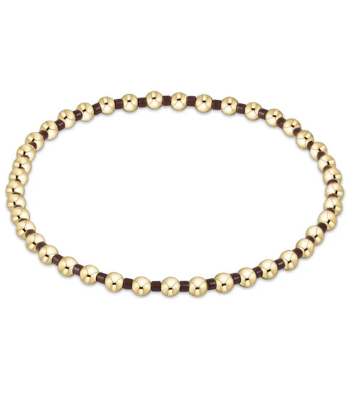 Enewton: hope grateful bracelet - Chocolate - The Vogue Boutique