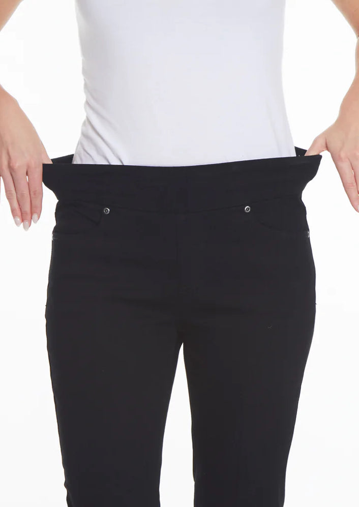Multiples: Slim Station Black Denim Pant M13714PM - The Vogue Boutique