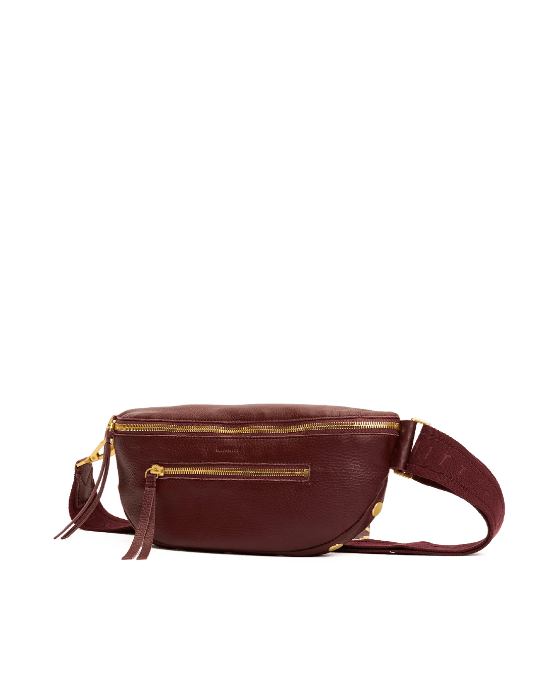 Hammitt: Charles Crossbody Med in Cherrywood Pebble