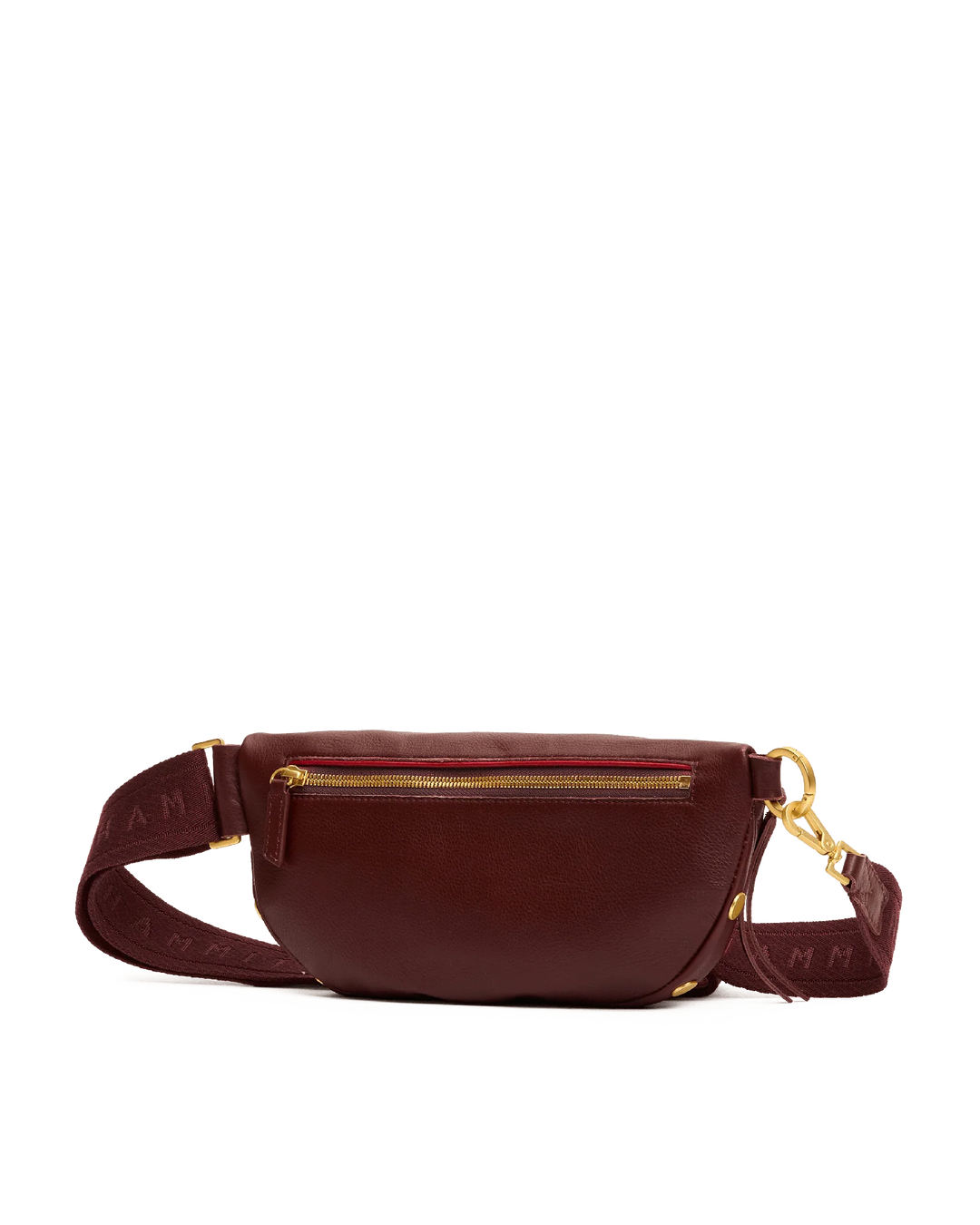 Hammitt: Charles Crossbody Med in Cherrywood Pebble