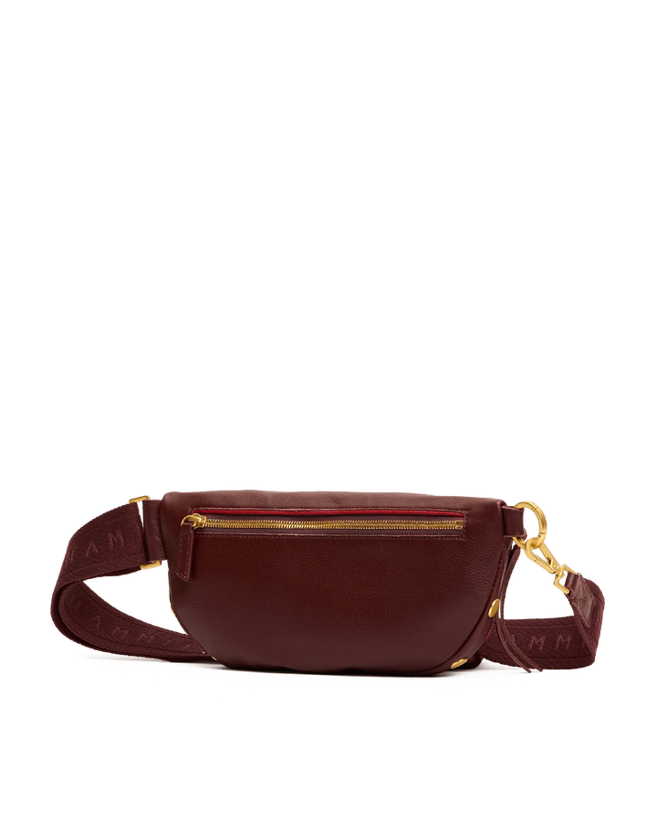Hammitt: Charles Crossbody Med in Cherrywood Pebble