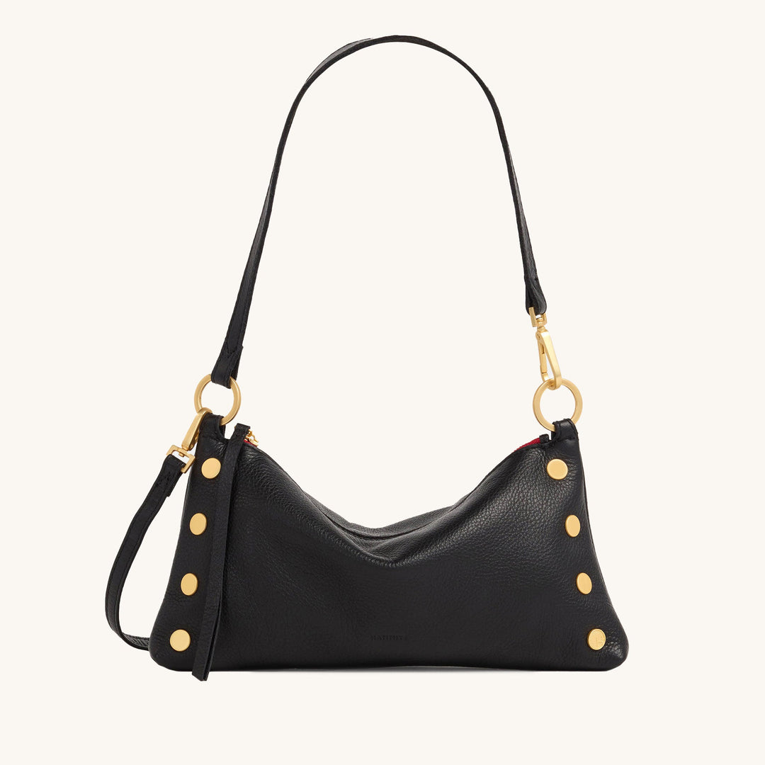 Hammitt: Kyle Small Bag in Black/Brushed Gold