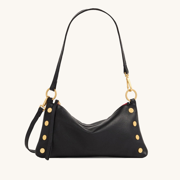 Hammitt: Kyle Small Bag in Black/Brushed Gold