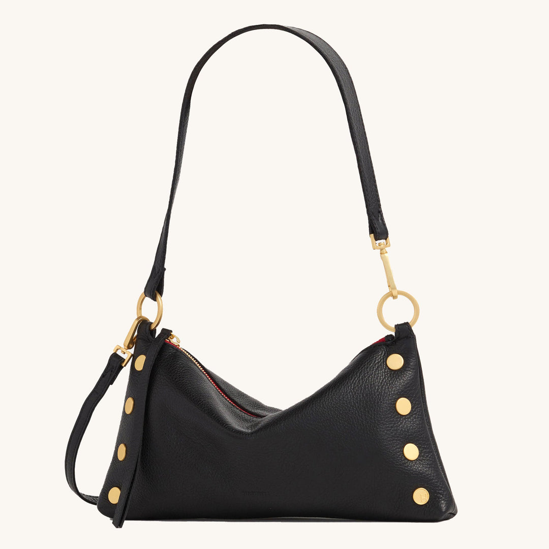 Hammitt: Kyle Small Bag in Black/Brushed Gold