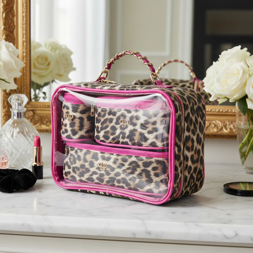 PurseN: Trio Jet Setter in Fierce Leopard (TJFL) - The Vogue Boutique