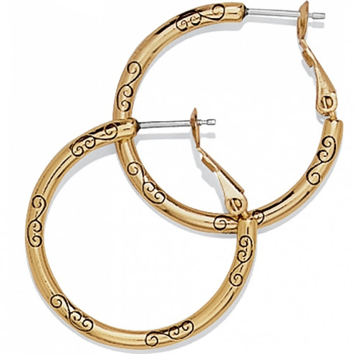Brighton: Small Hoop Charm Earrings - The Vogue Boutique