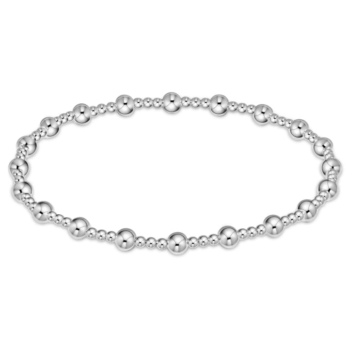 Enewton: Classic Sincerity Pattern Bead Bracelet Sterling - The Vogue Boutique