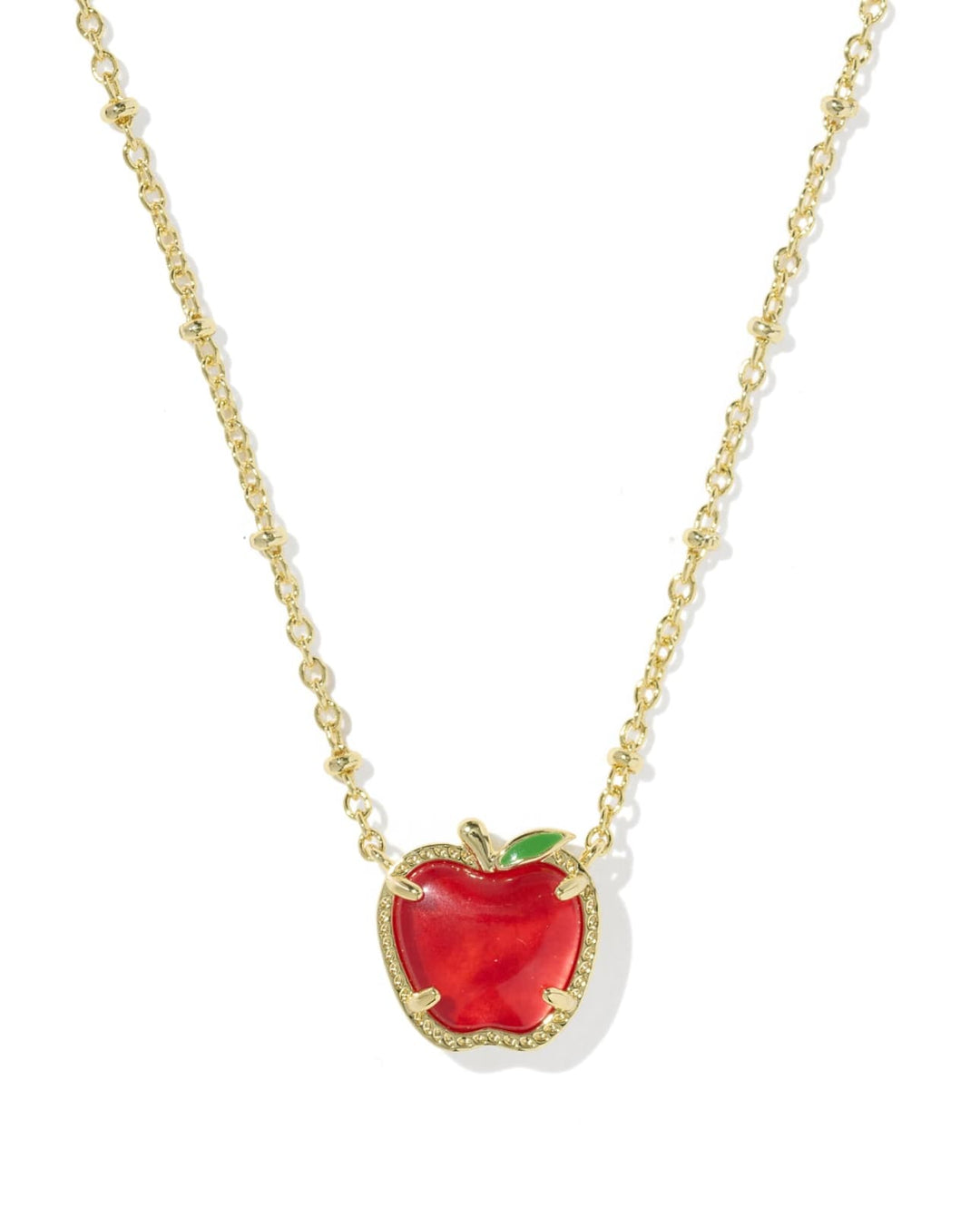 Kendra Scott: Apple Short Pendant Necklace IN Red Gold Illusion (9608897180)