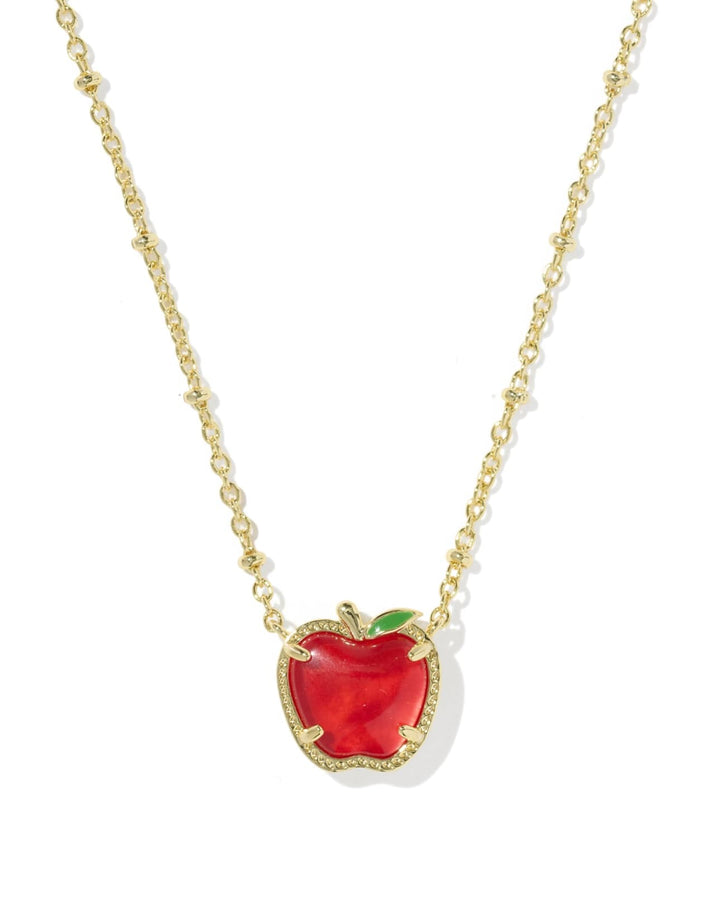 Kendra Scott: Apple Short Pendant Necklace IN Red Gold Illusion (9608897180)