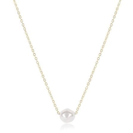 Enewton: 16" Necklace Gold - Admire Pearl