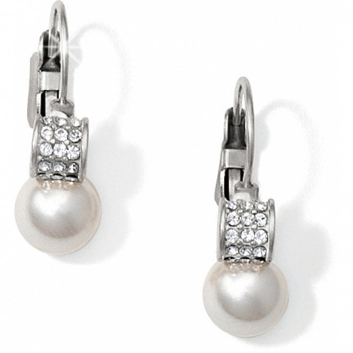 Brighton: Meridian Petite Pearl Leverback Earrings - JA1302 - The Vogue Boutique