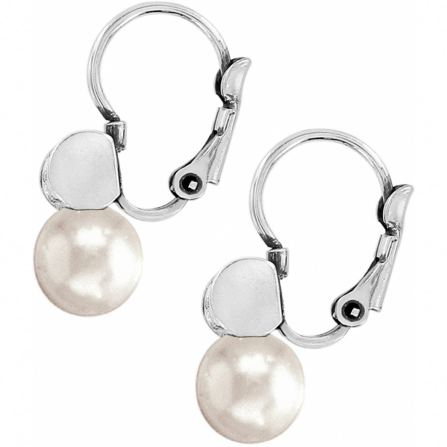 Brighton: Meridian Petite Pearl Leverback Earrings - JA1302 - The Vogue Boutique