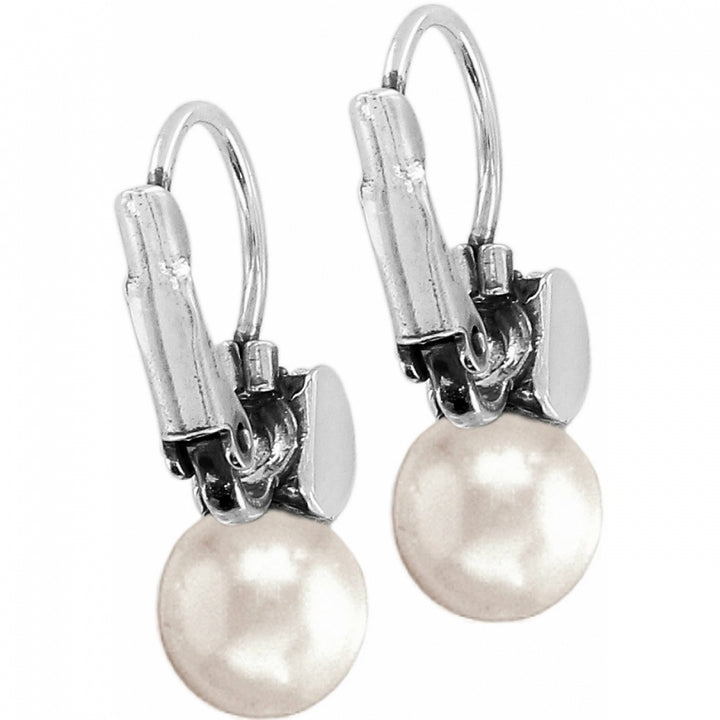 Brighton: Meridian Petite Pearl Leverback Earrings - JA1302 - The Vogue Boutique
