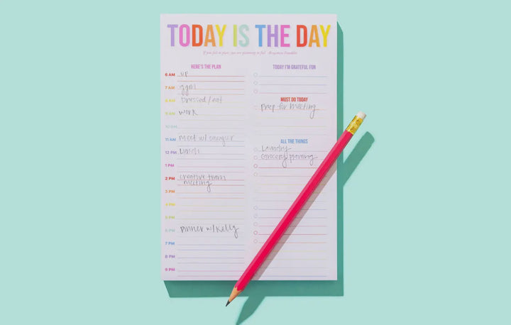 Taylor Elliott Design: Today Is The Day Notepad