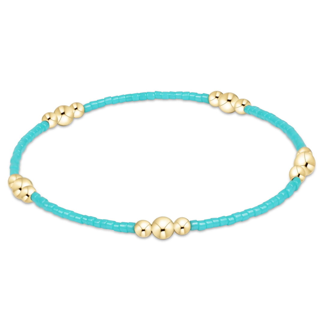 Enewton: Hope Purpose Gold Turquoise (BHOPPURPGTURQ)