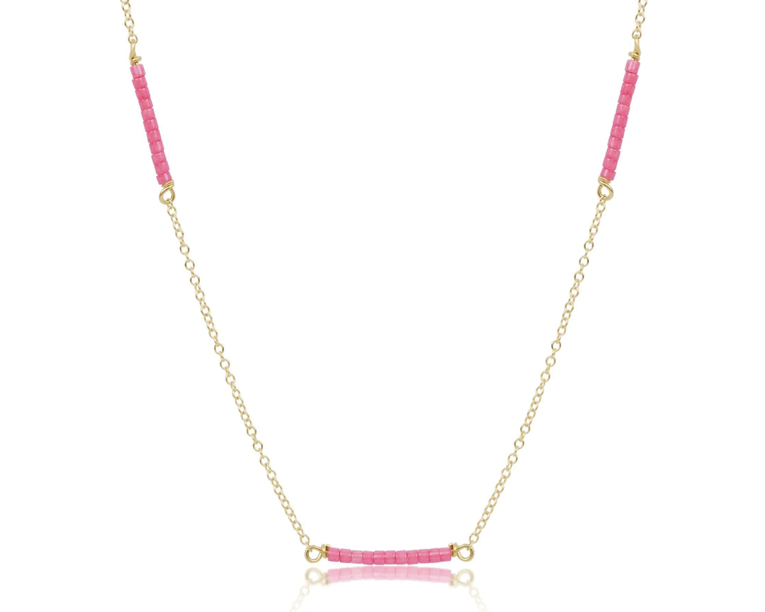 Enewton: 15" Choker Simplicity Chain Gold- Hope Bliss in Bubble (N15SIGHOPBLBUB) - The Vogue Boutique