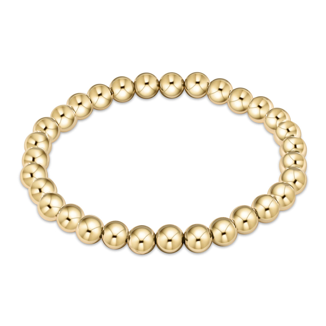 Enewton: Classic Gold 6mm Bead Bracelet