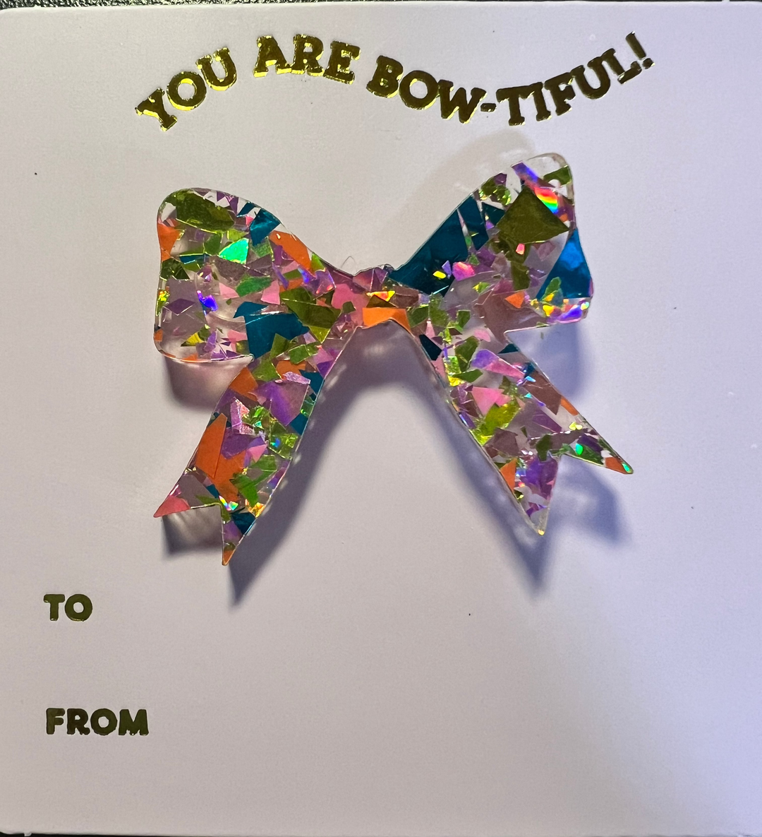 Taylor Elliott Designs: Bow Tiny Card