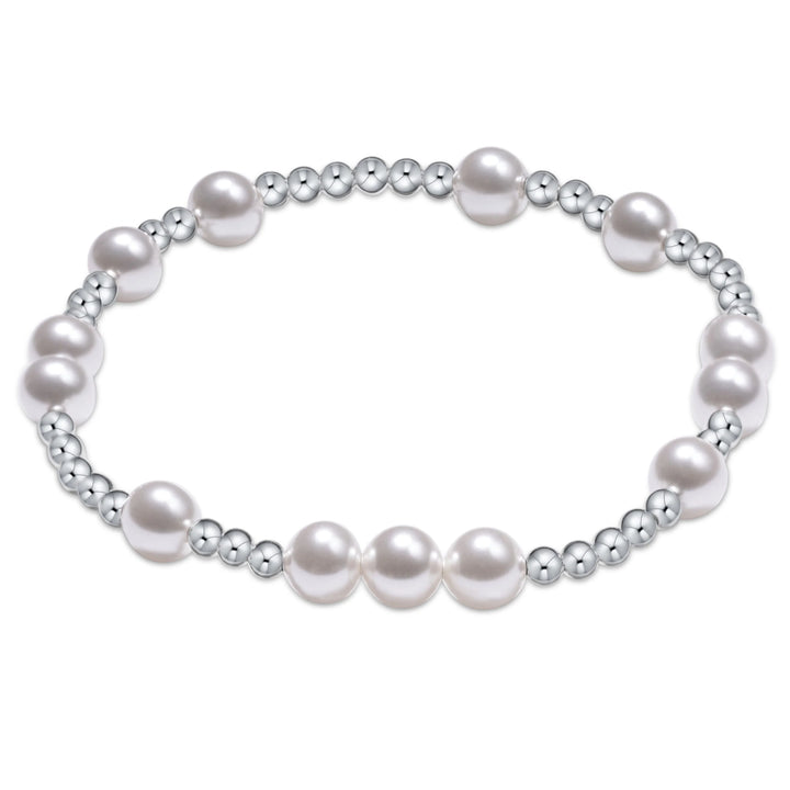 Enewton: Sterling Hope Unwritten Bracelet Pearl - The Vogue Boutique