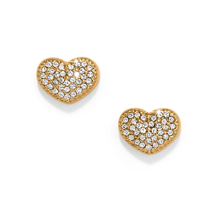 Brighton: Illumina Celeste Heart Post Earrings (JA0145)