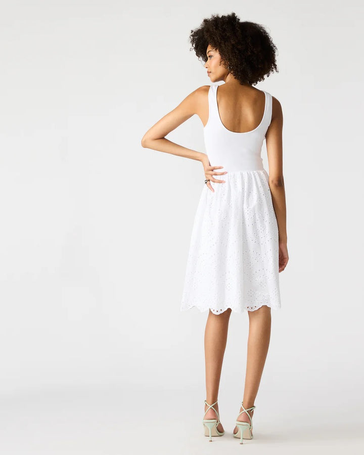 Steve Madden: Julian Dress in White - The Vogue Boutique