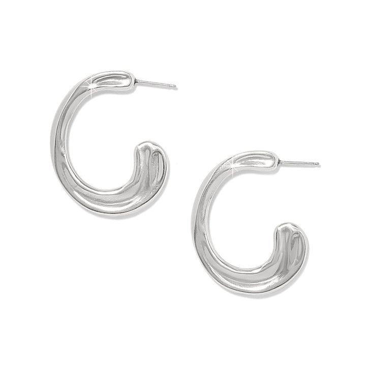Brighton: Cascade Hoop Earrings in Silver JA0118 - The Vogue Boutique