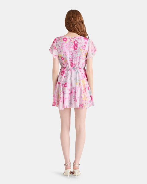 Steve Madden: Kristy Dress in Pink Hydrangea - The Vogue Boutique