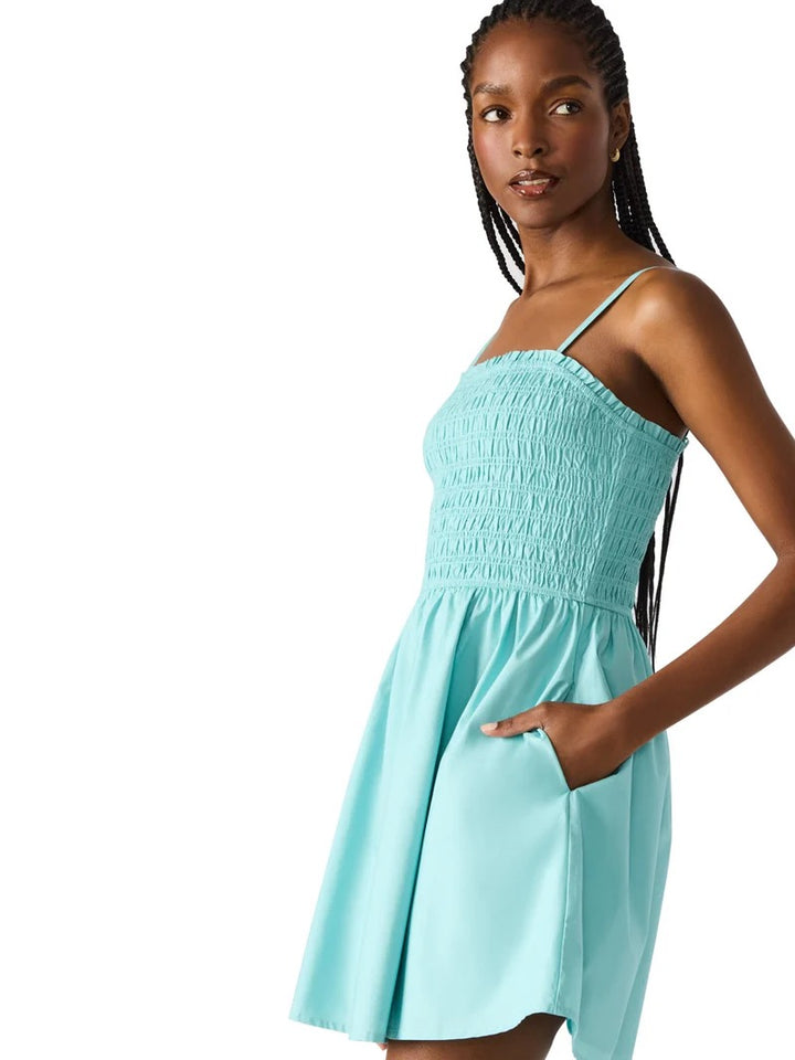 Steve Madden: Lotty Dress in Aqua Haze - The Vogue Boutique