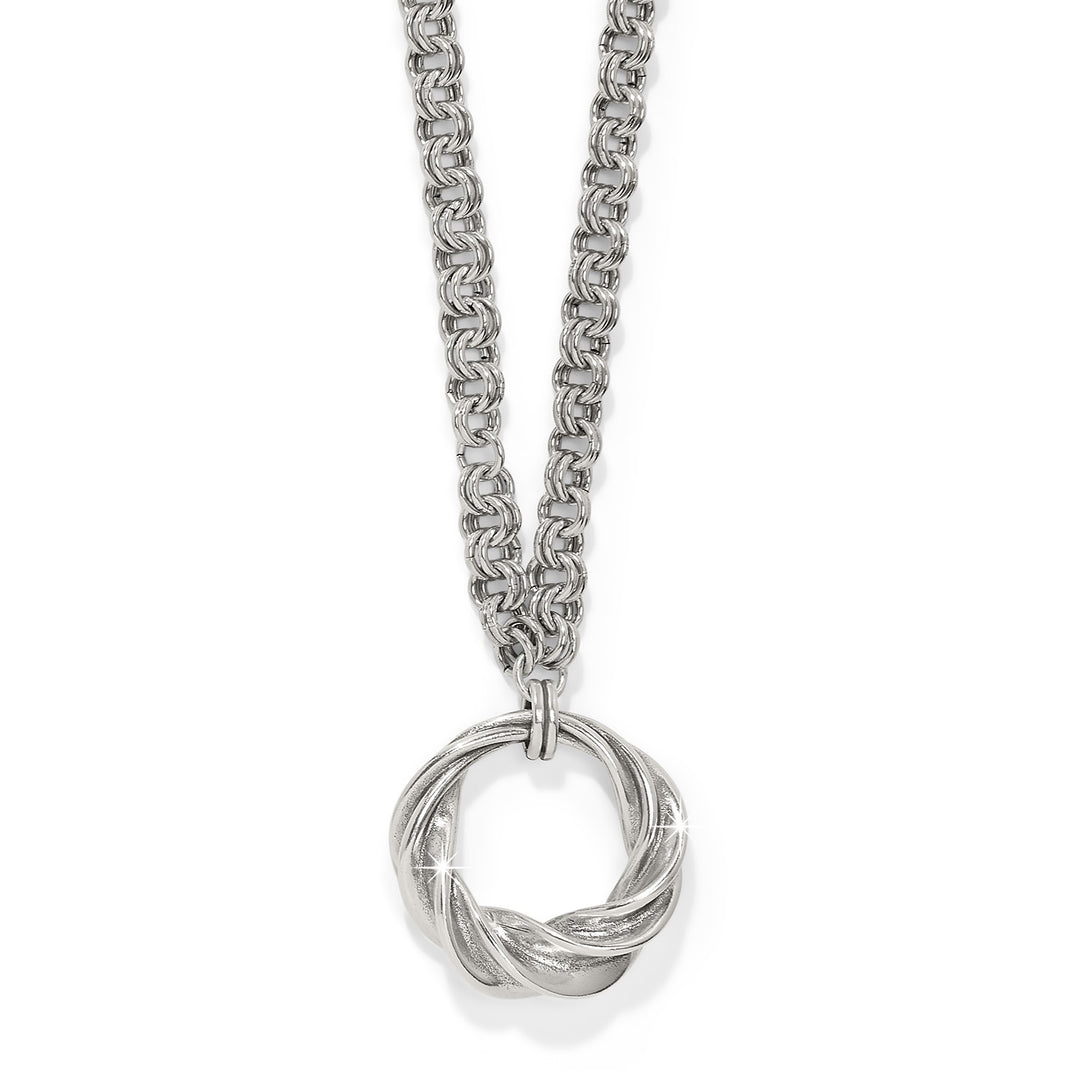 Brighton: Antica Long Necklace in Silver