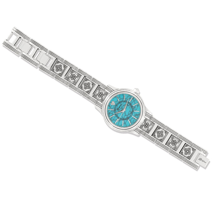Brighton: Santa Fe Watch in Silver Turquoise W41250